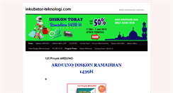 Desktop Screenshot of inkubator-teknologi.com